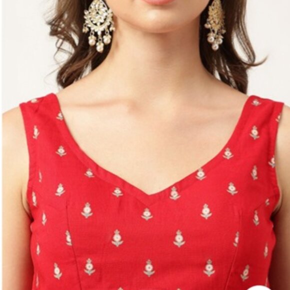 Khari Printed Lehenga, Blouse & Duppatta - Picture 8 of 8